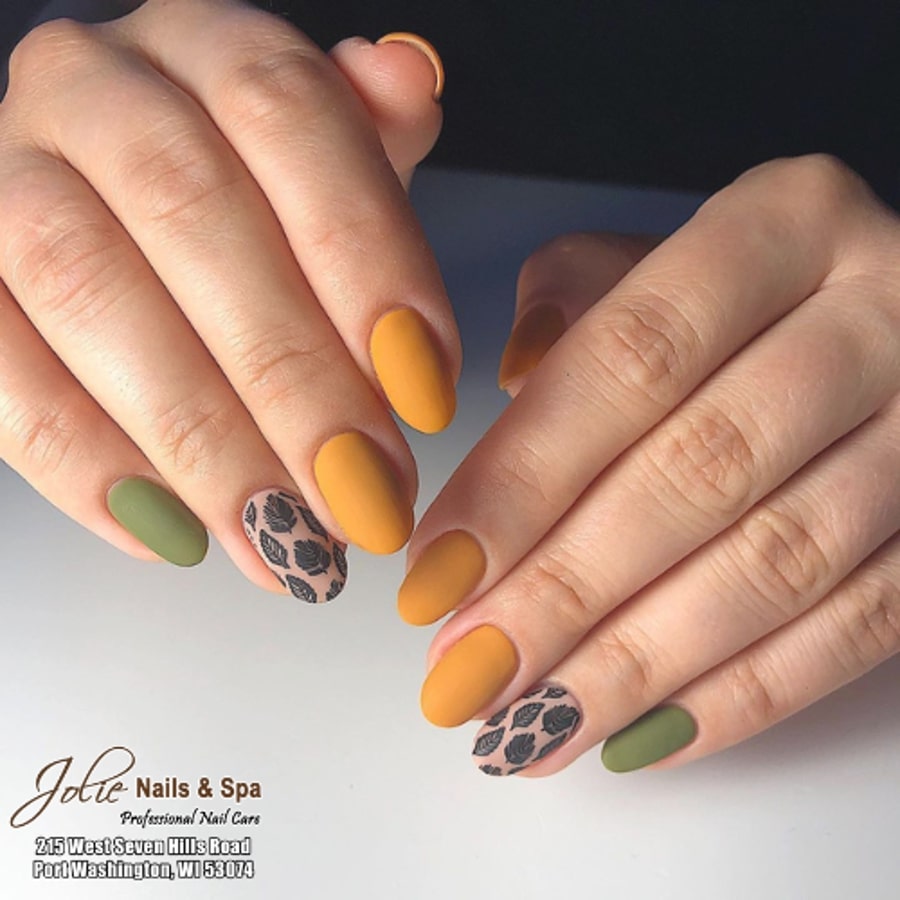 Fall Nails at Jolie Nails & Spa